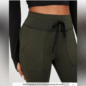 COPY - NEW OFFLINE BY AERIE Mini Houndstooth Drawcord Leggings